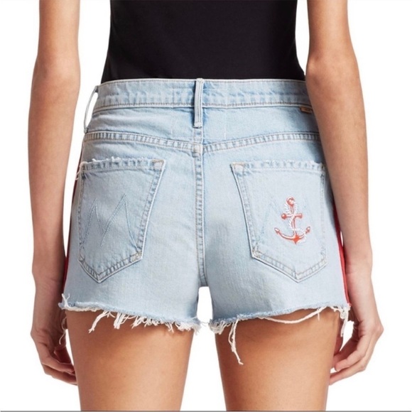 Mother Superior Easy Does It Short Thanks Again Racer Stripe boating shorts sz29 - Picture 4 of 12